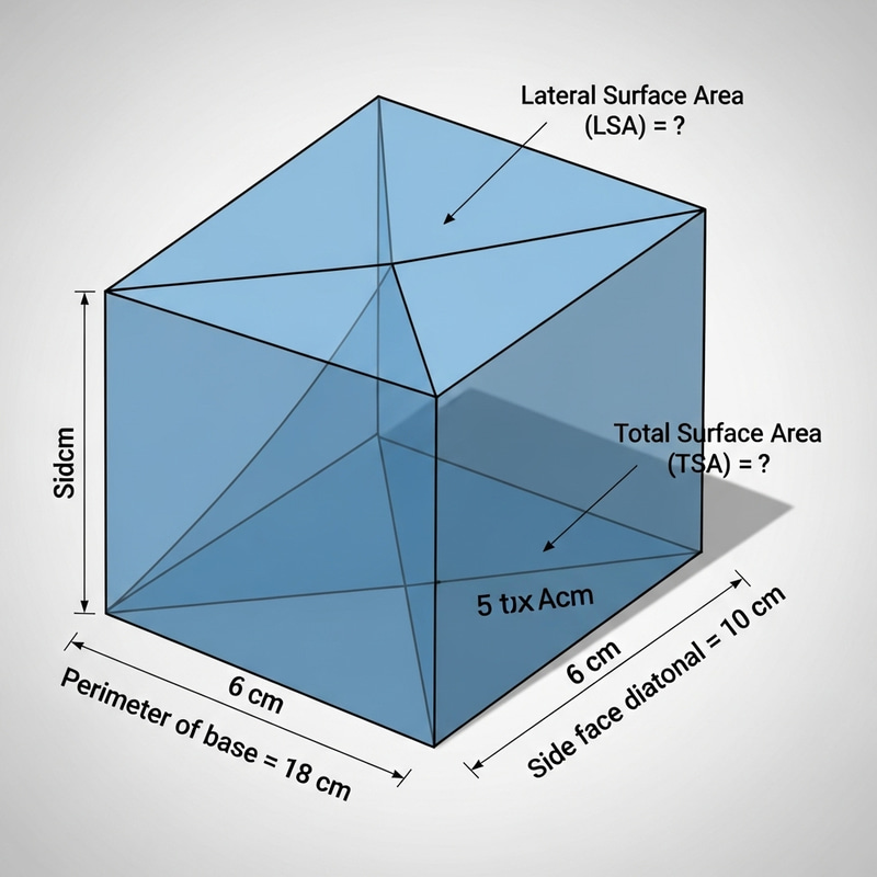 Calculating Triangular Prism Surface Areas