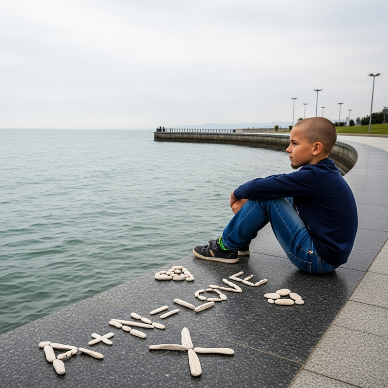 Bald Bearded Boy at Baku Boulevard | A+N=Love Equation Bald Bearded Boy at Baku Boulevard | A+N=Love Equation