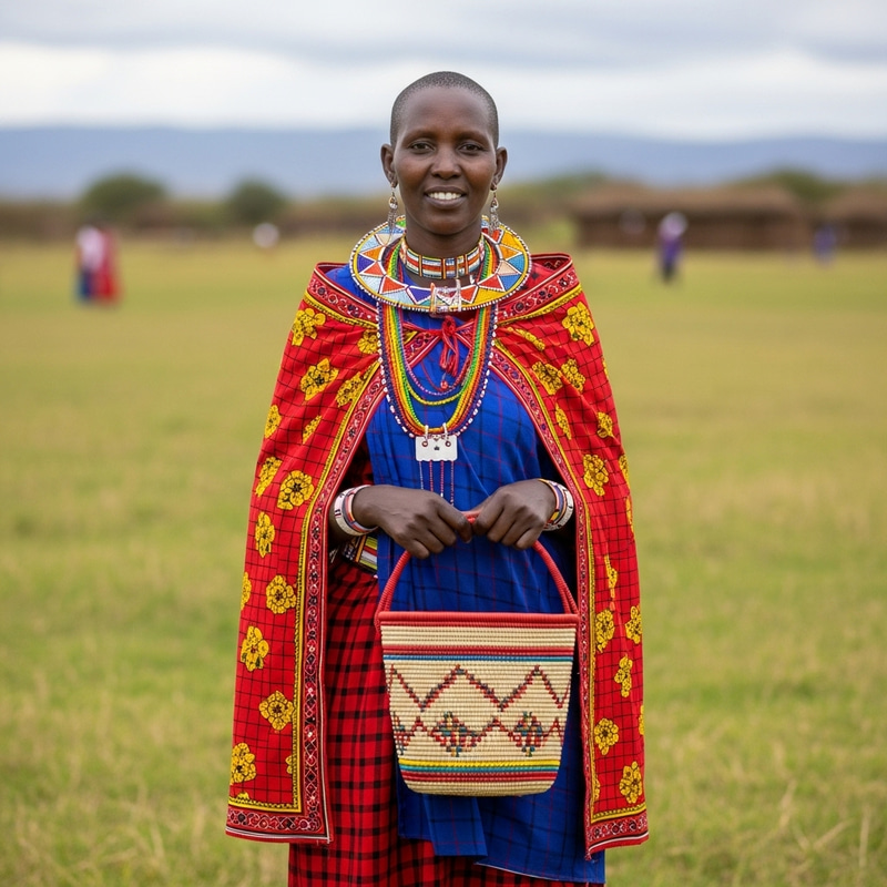 Inspiring Kikuyu Woman in Traditional Attire