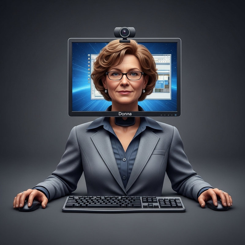 Donna - Computer Integration | Creative Tech Concept Redefined Donna - Computer Integration | Creative Tech Concept Redefined