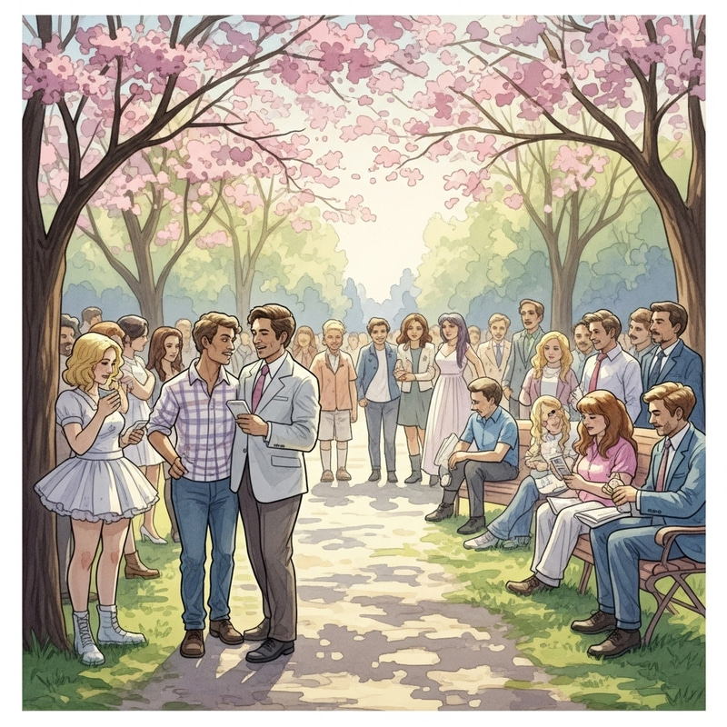 Impressionist LGBTQ+ Community Gathering