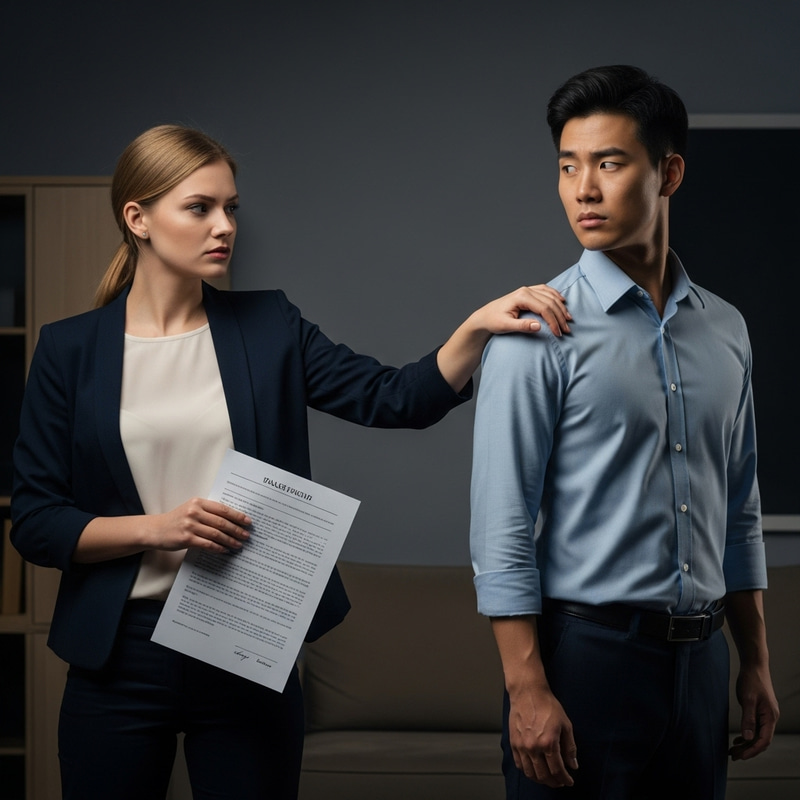 Deceptive Friendship: Betrayal in Dimly Lit Setting Deceptive Friendship: Betrayal in Dimly Lit Setting