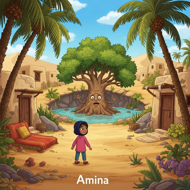Explore the Magical Oasis with Amina | Desert Adventure Tale