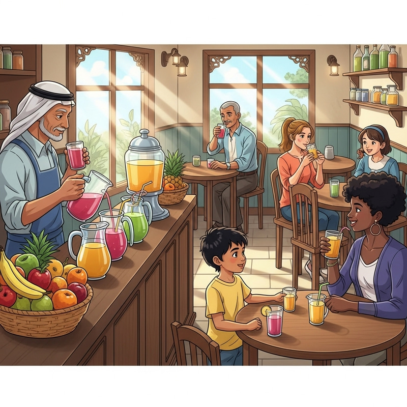 Farmhouse Cafe: Fresh Fruit Juices & Cozy Vibes