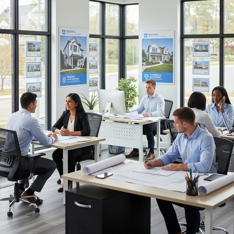 Dynamic Real Estate Office | Agents & Properties Portfolio