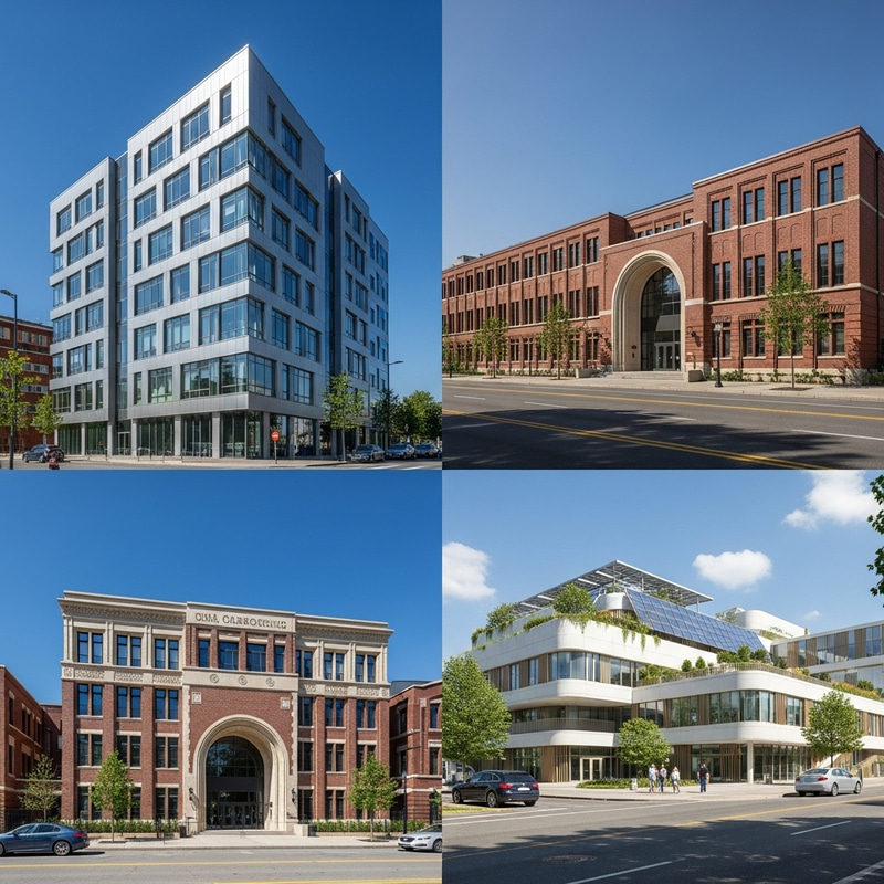 Captivating Modern School Facades