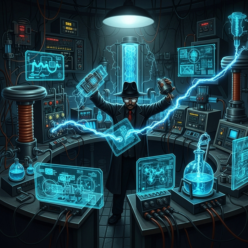 Evil Genius Laboratory | Retrofuturistic Technology Evil Genius Laboratory | Retrofuturistic Technology