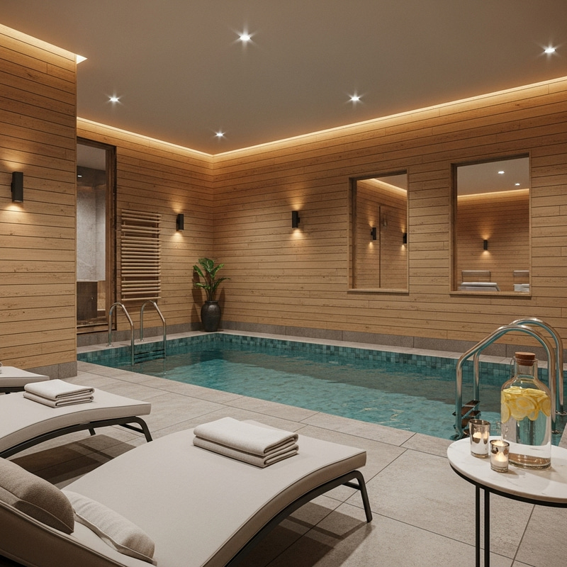 Minimalist Private Spa | Tranquil Minimalist Retreat Minimalist Private Spa | Tranquil Minimalist Retreat