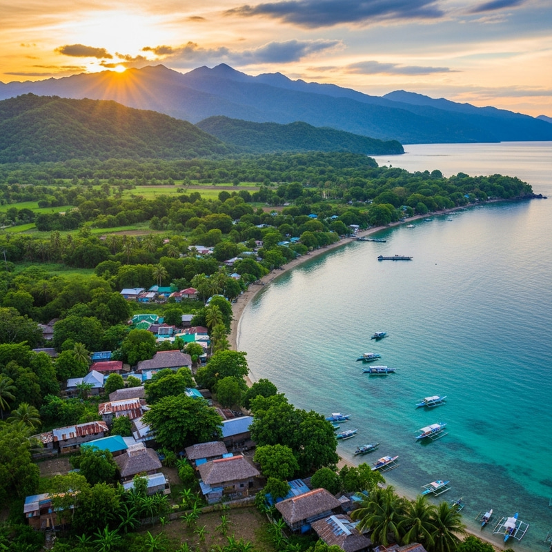 Discover the Enchanting Philippines: Greenery, Villages, Sunset Discover the Enchanting Philippines: Greenery, Villages, Sunset