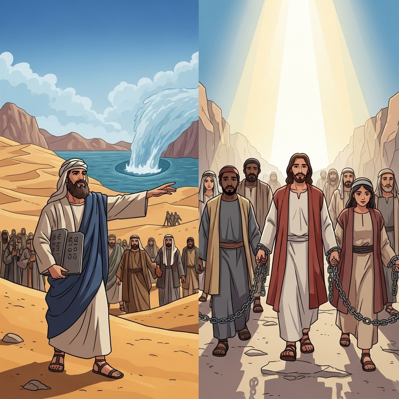 Moses and Jesus: Leading Liberation from Ancient Slavery Moses and Jesus: Leading Liberation from Ancient Slavery