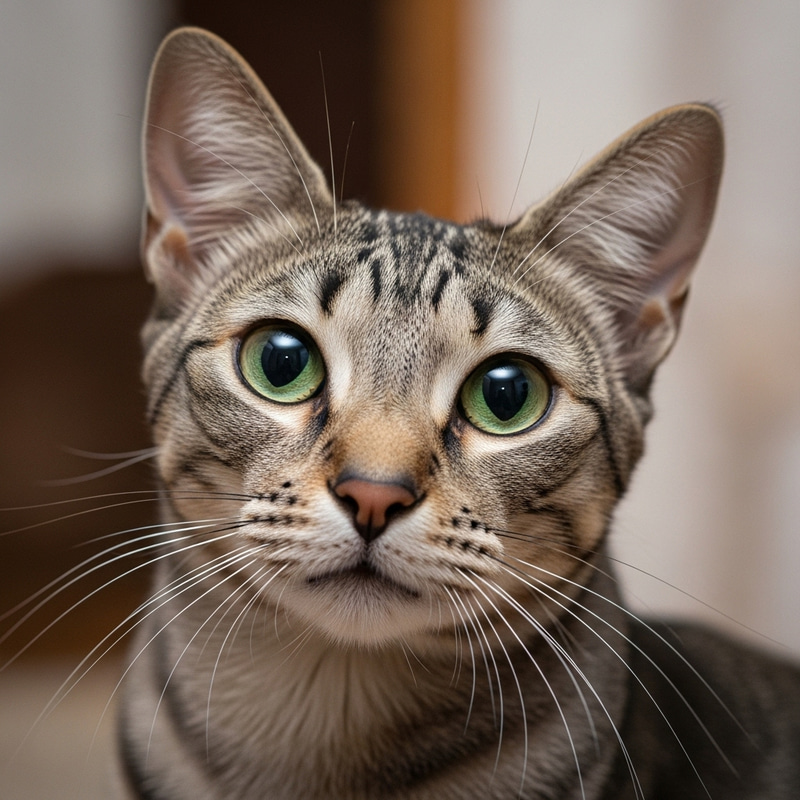Adorable Shorthaired Domestic Cat | Felis Catus Image