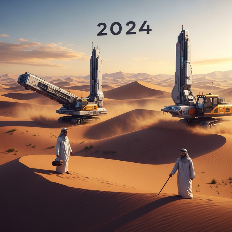 2024 Desert Landscape: Harmony of Tradition and Technology 2024 Desert Landscape: Harmony of Tradition and Technology