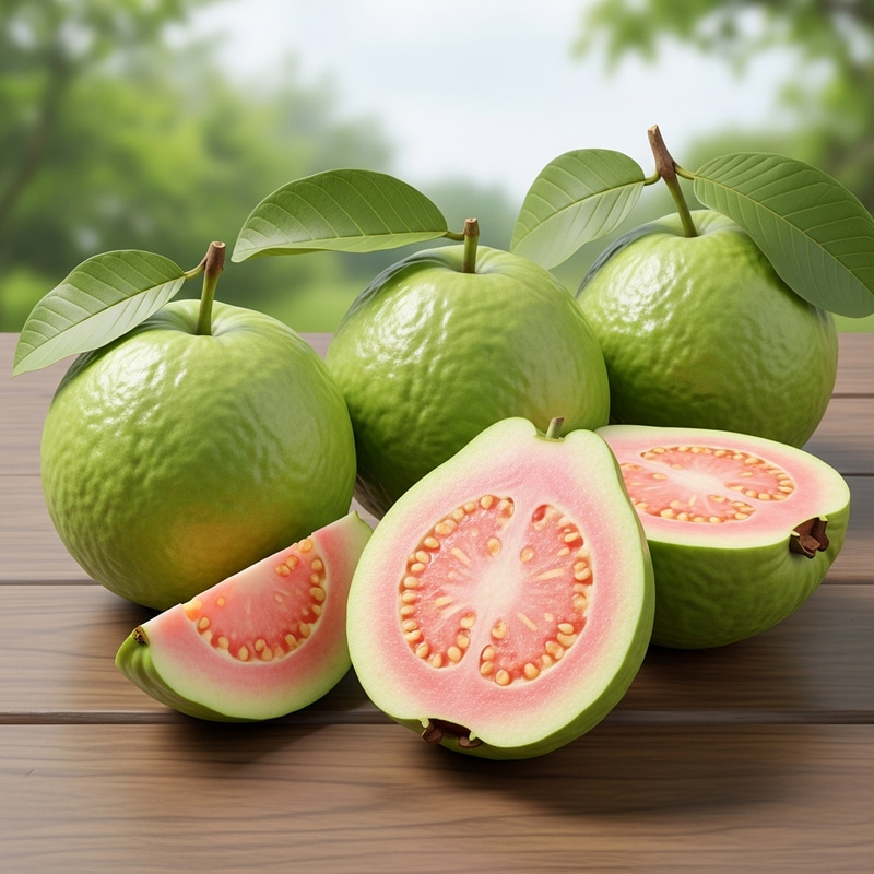 Premium Guavas: Fresh Tropical Fruits | Organic Deliciousness
