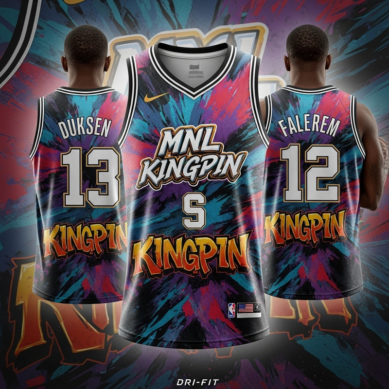 Custom Basketball Jerseys for MNL Kingpin Team Custom Basketball Jerseys for MNL Kingpin Team