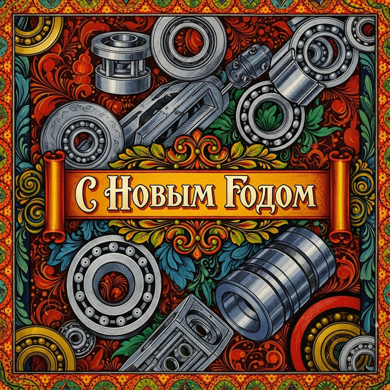 Russian Style New Year Greetings from Leading Bearing Company Russian Style New Year Greetings from Leading Bearing Company
