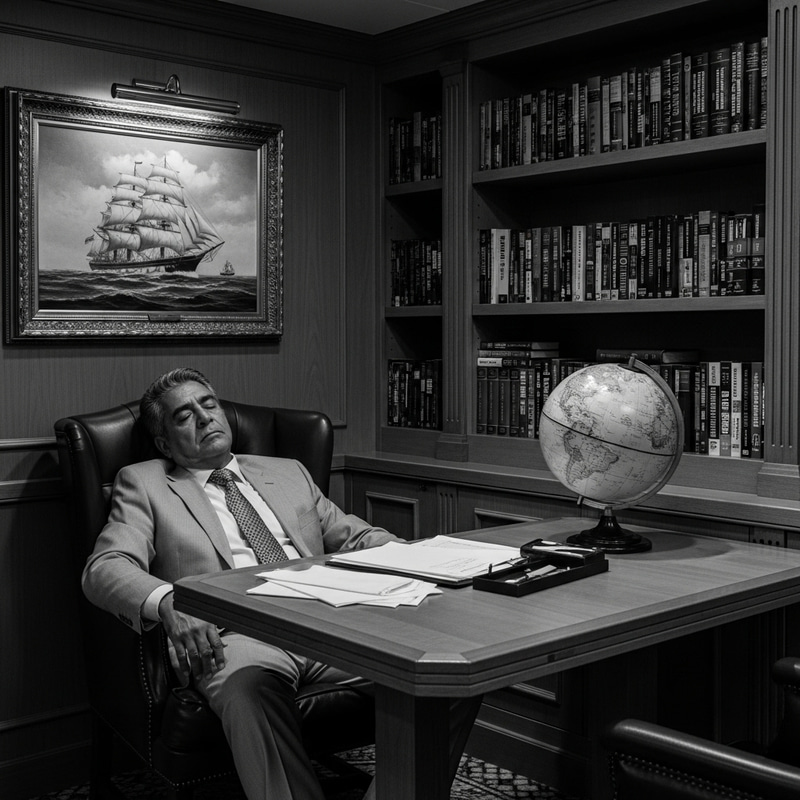 Nostalgic Cruise Ship Portrait Photography