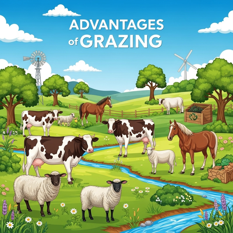 Benefits of Grazing: Healthy Animals & Sustainable Environment Benefits of Grazing: Healthy Animals & Sustainable Environment