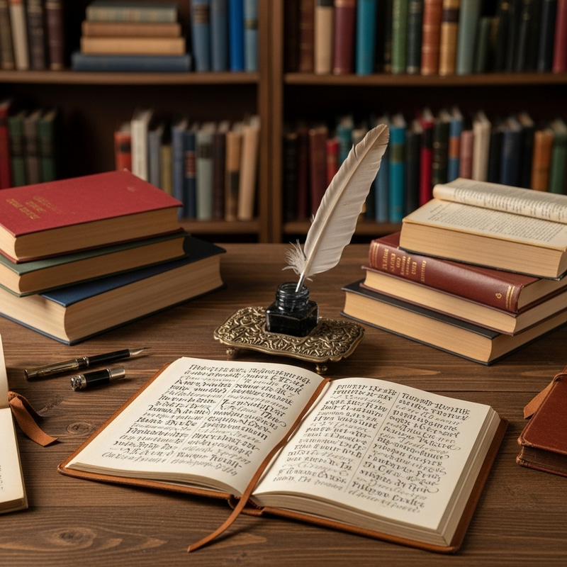 Vintage Writing Theme | Rustic Tabletop Scene for Flyer Vintage Writing Theme | Rustic Tabletop Scene for Flyer