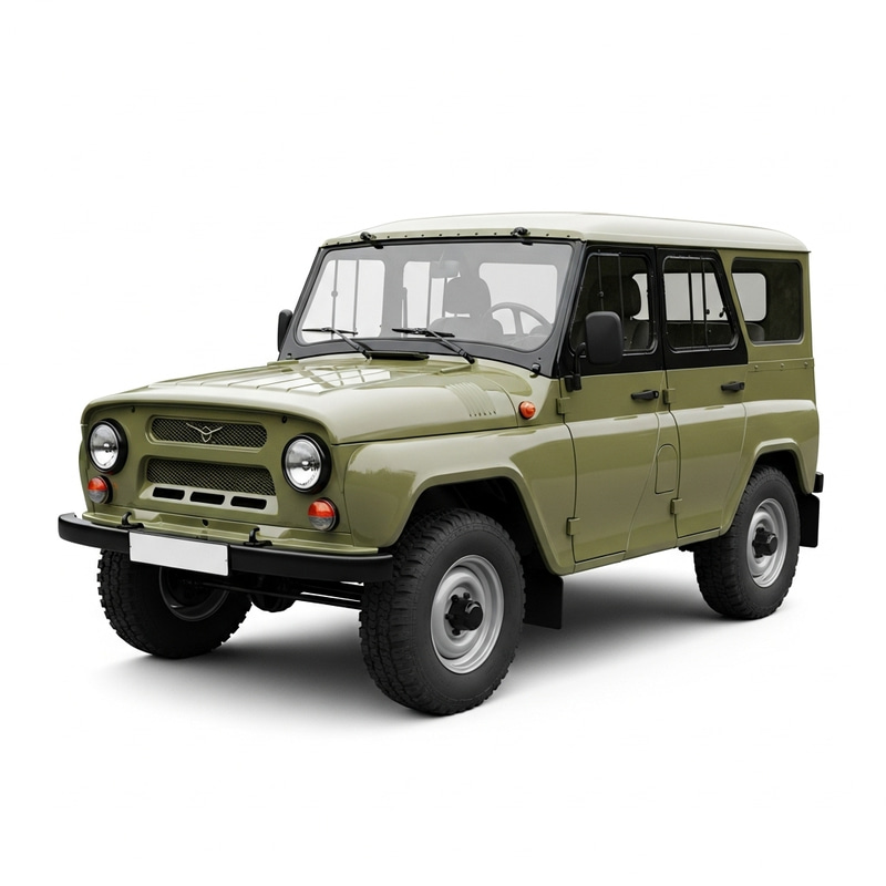 Gentle UAZ: Iconic Russian Heritage Car