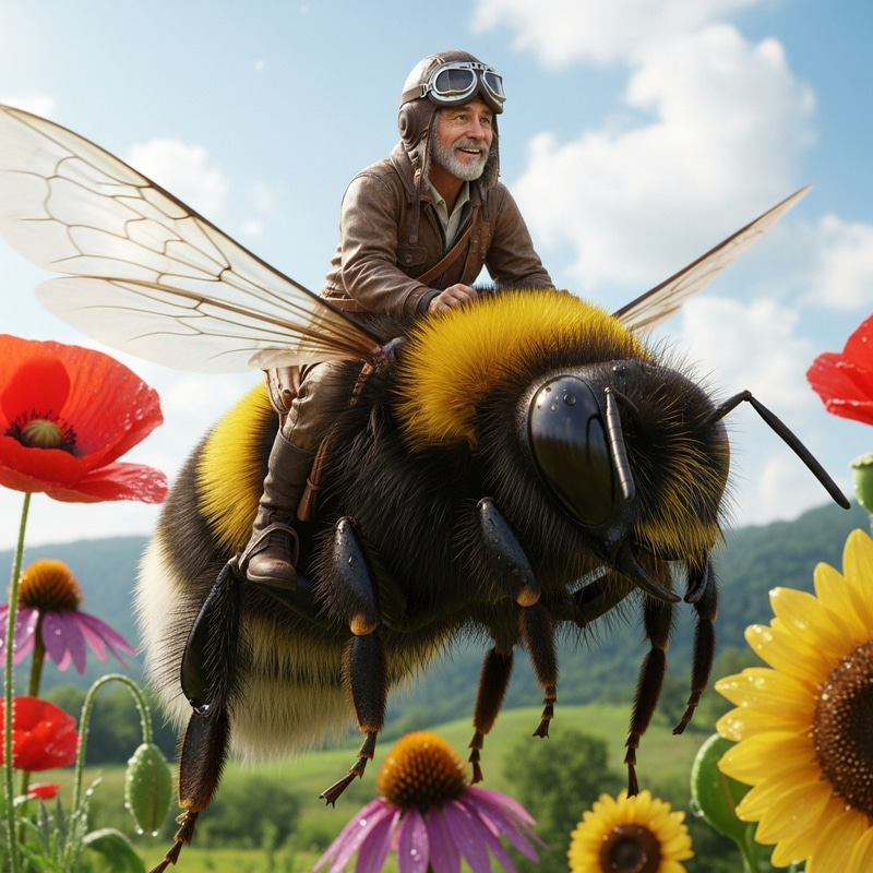 Bibi Netanyahu Riding Bumblebee | Exciting Adventure