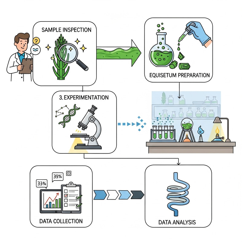 Animated Equisetum Laboratory Flowchart Animated Equisetum Laboratory Flowchart