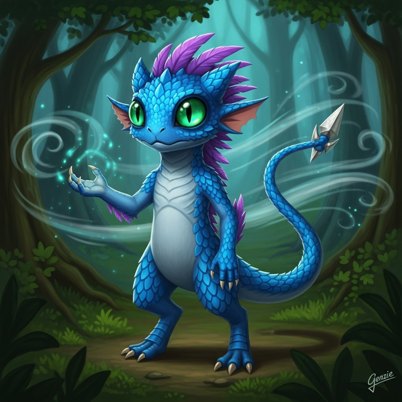 Discover Genzie in the Enchanted Forest Discover Genzie in the Enchanted Forest