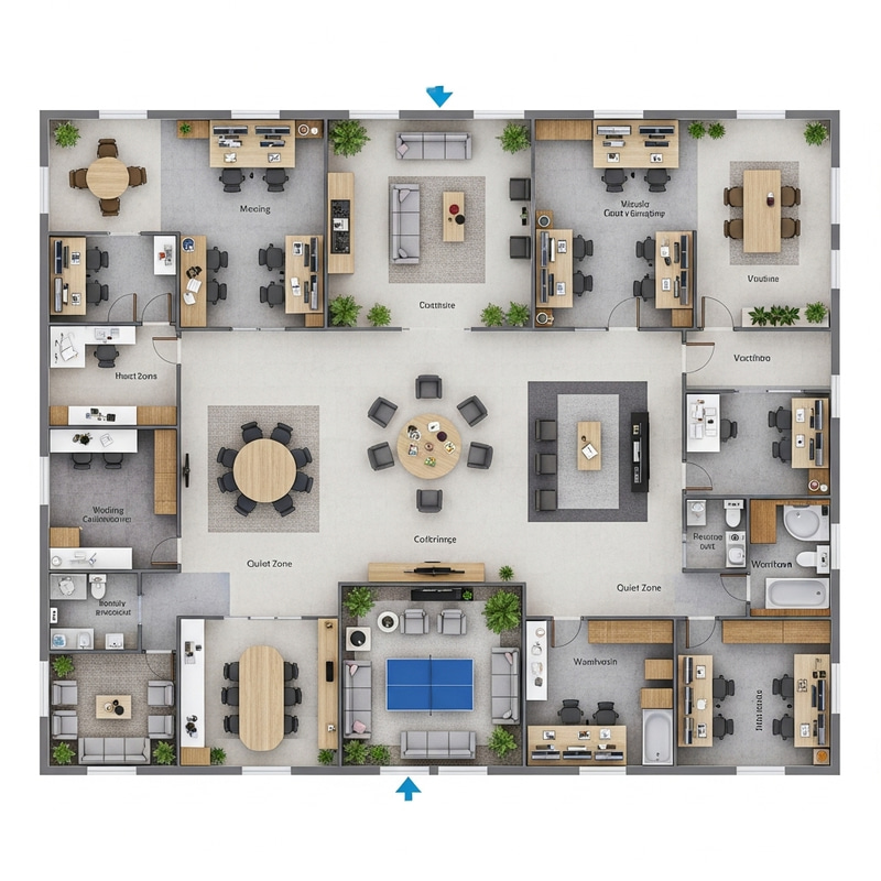 Top View Floor Design for Indian Wedding Event Management Office Top View Floor Design for Indian Wedding Event Management Office
