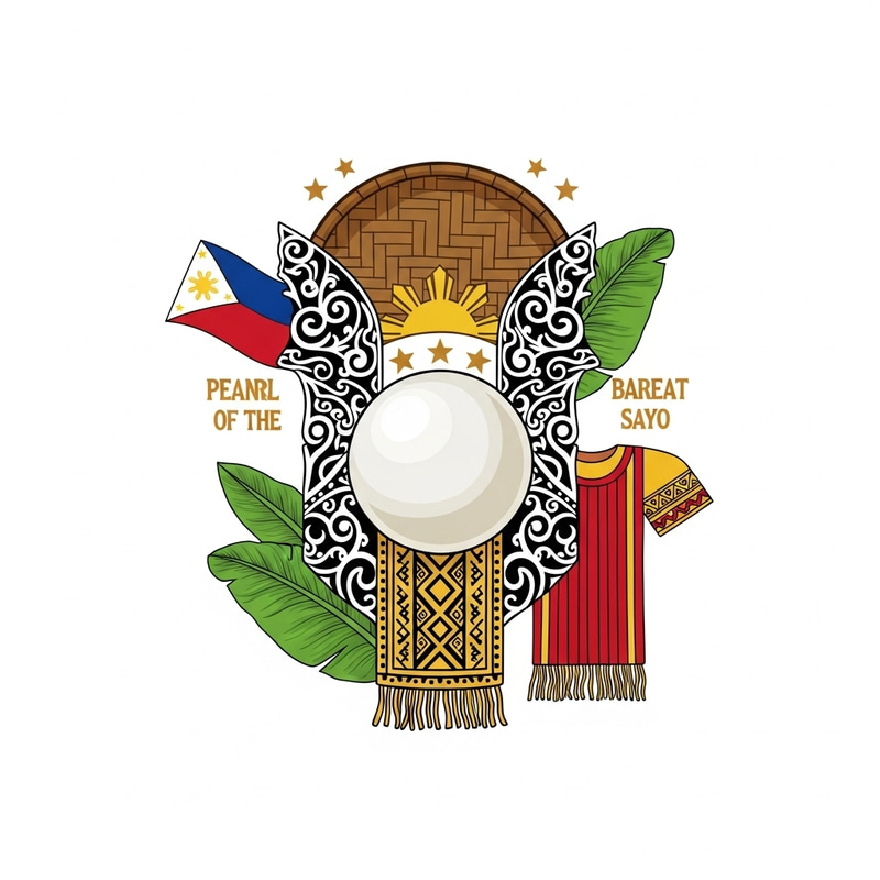 Tatak Pinoy Logo Design - White, Stars, & Sun Tatak Pinoy Logo Design - White, Stars, & Sun