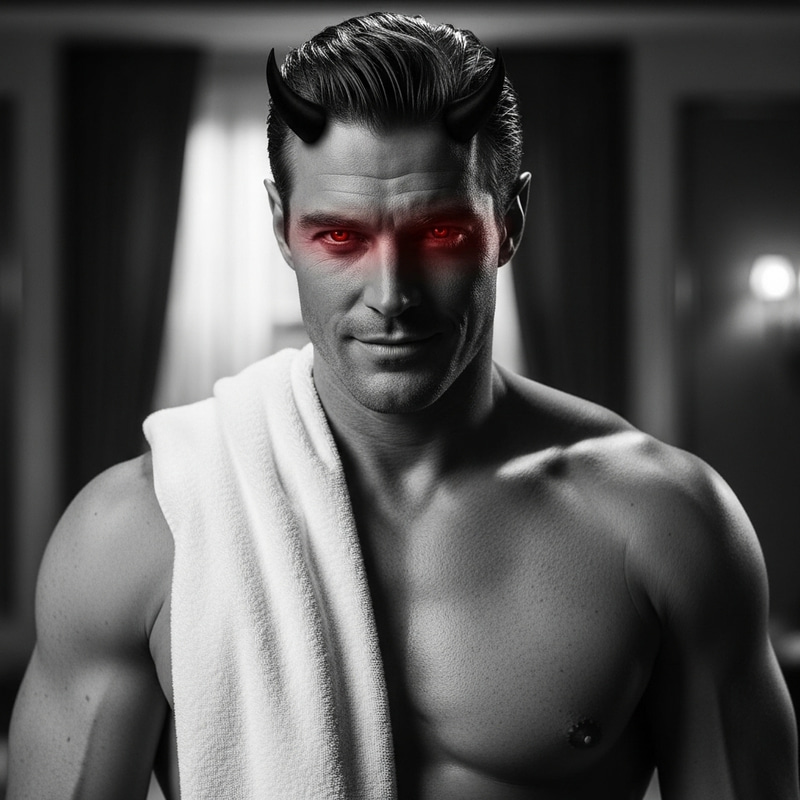 Mammootty: Devilish Actor in Black & White Setting