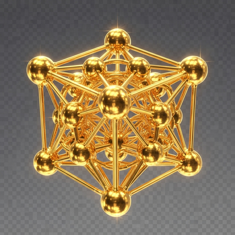 Golden Metatron Symbol in PNG Format Golden Metatron Symbol in PNG Format