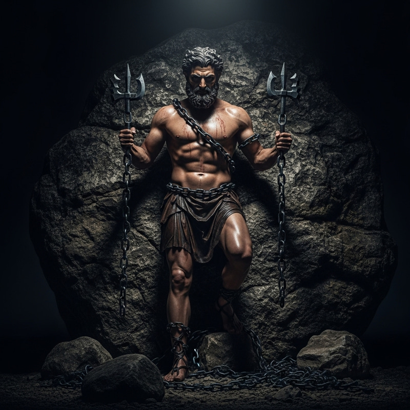 Prometheus Chained: A Greek Tragedy with Dramatic Tilt-Shift Imagery Prometheus Chained: A Greek Tragedy with Dramatic Tilt-Shift Imagery