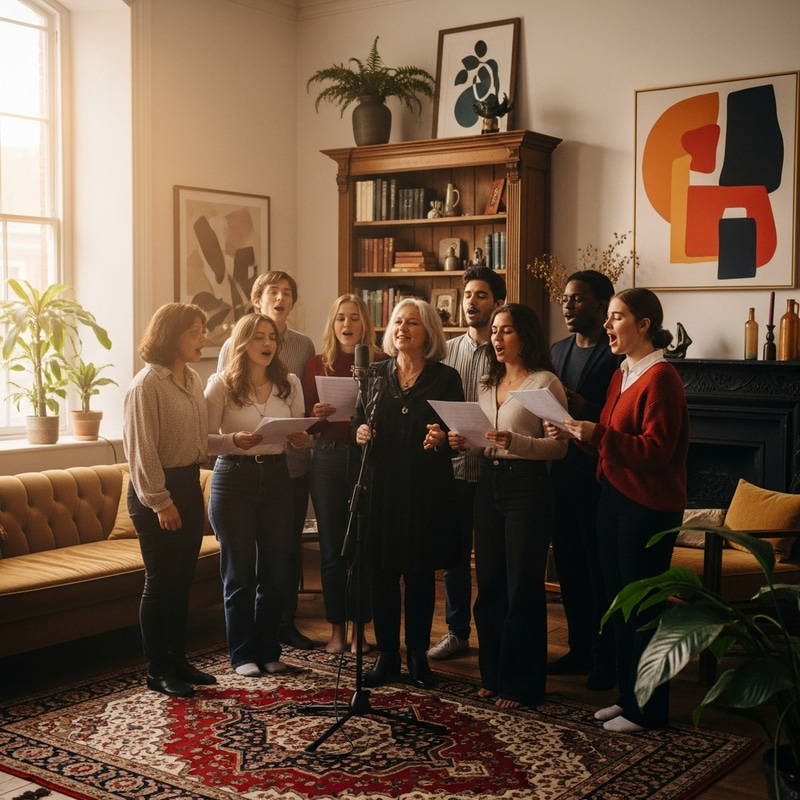 Harmonious Singing in Beautiful Room | Joyful Unity Harmonious Singing in Beautiful Room | Joyful Unity