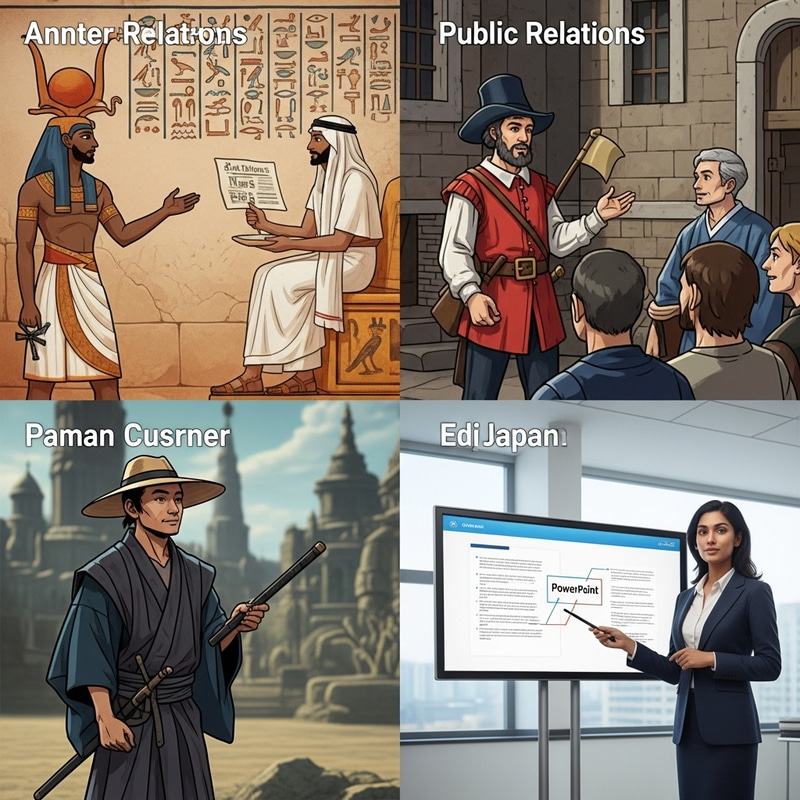 Public Relations Through the Ages: (SELECTED TIME PERIOD) Public Relations Through the Ages: (SELECTED TIME PERIOD)