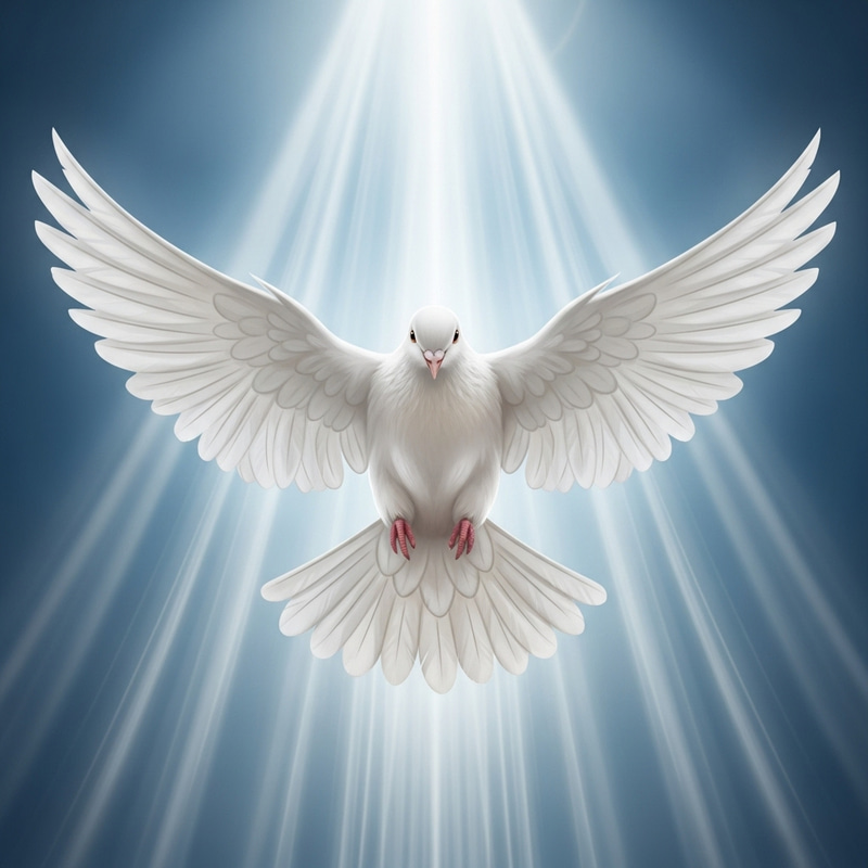 White Dove - Holy Spirit Symbol
