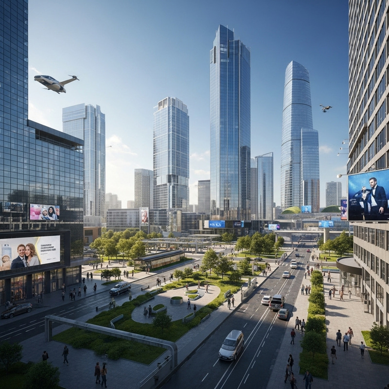 Futuristic St. Petersburg 2093: Vision of Tomorrow