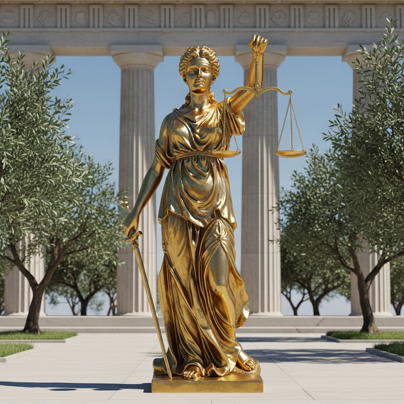 Statue of Justice: A Symbol of Wisdom and Purity Statue of Justice: A Symbol of Wisdom and Purity