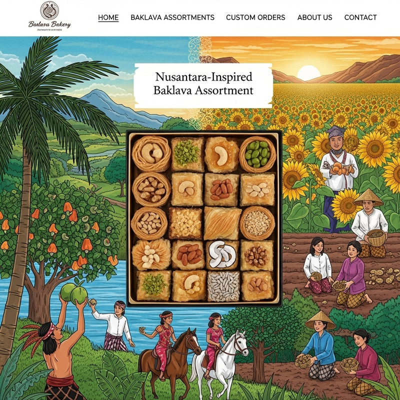 Baklava of Harmony: Nusantara Culinary Unity & Culture Celebration Baklava of Harmony: Nusantara Culinary Unity & Culture Celebration