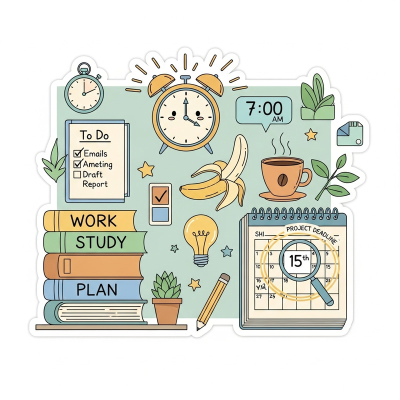 Everyday Life Digital iPad Planner Sticker Set Everyday Life Digital iPad Planner Sticker Set