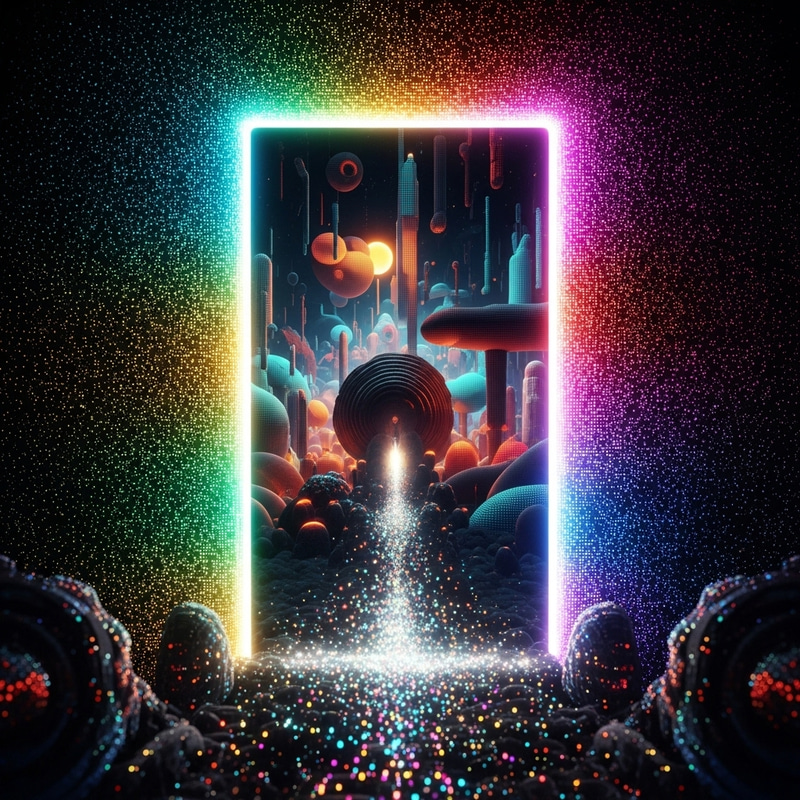 Pixel Portal: A Gateway to Vibrant Dimensions