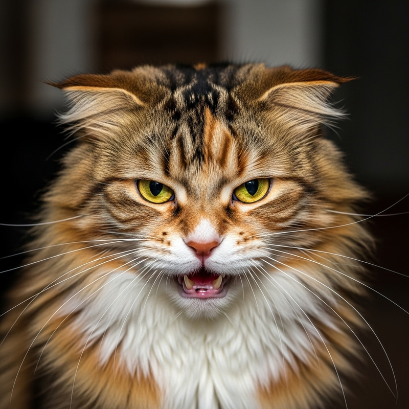 Angry Cat: Understanding Nervous Behavior