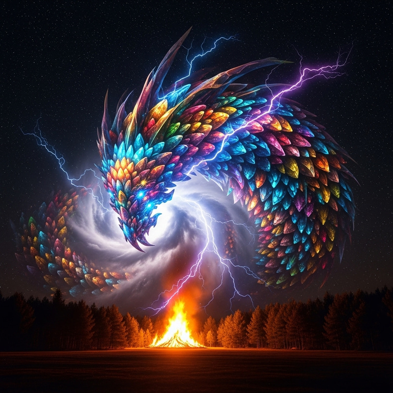 Celestial Space Storm: Symphony of Colors in 8K Celestial Space Storm: Symphony of Colors in 8K