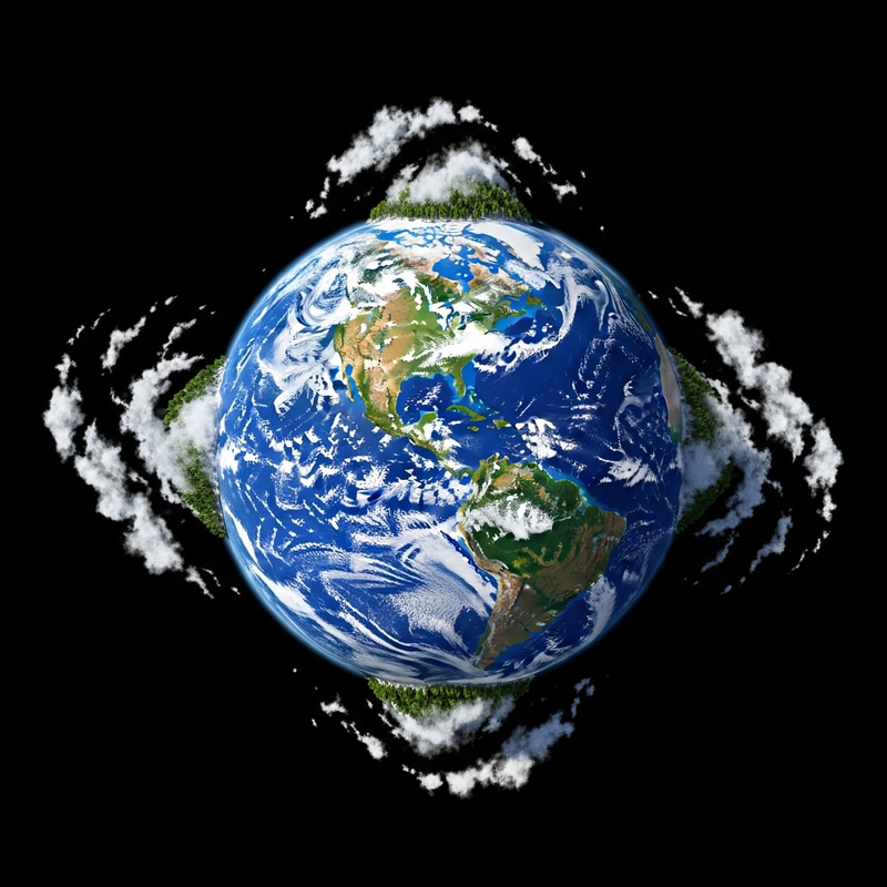 Breathing Earth: A Vital Planet's Rhythm Breathing Earth: A Vital Planet's Rhythm