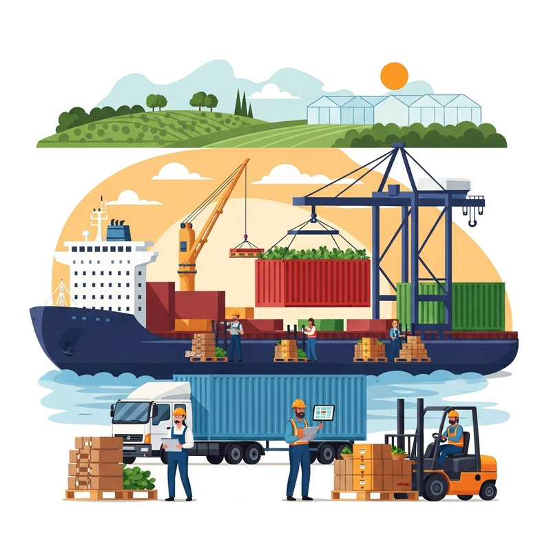 Maximize Food Self-Sufficiency with Efficient Port Management Maximize Food Self-Sufficiency with Efficient Port Management
