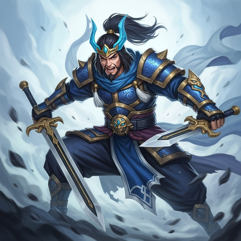 Mystical Warrior Xiao | Anime Poster Inspired Illustration