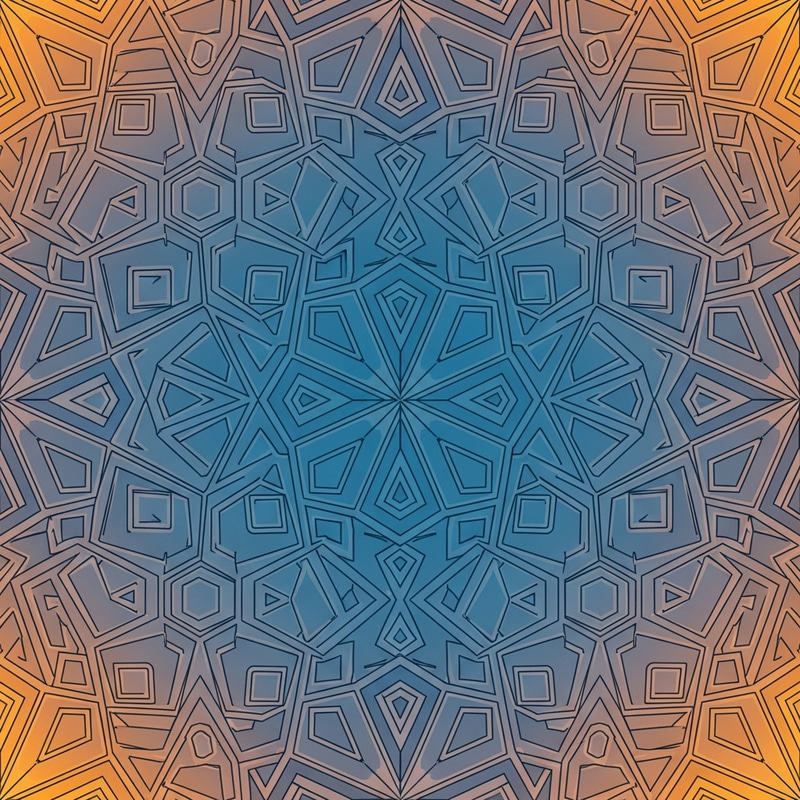 Intricate Tessellation - Geometric Shapes Design Intricate Tessellation - Geometric Shapes Design