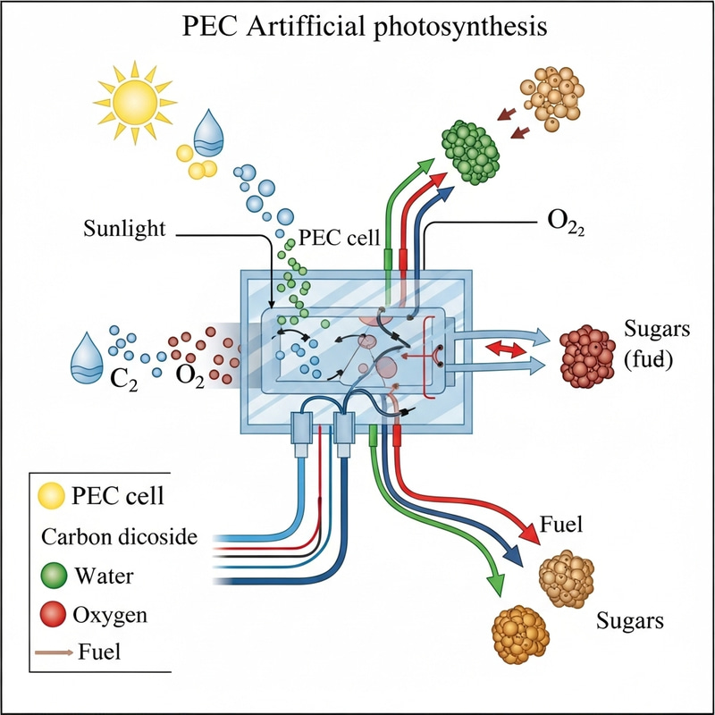 Photoelectrochemical Artificial Photosynthesis Explained Photoelectrochemical Artificial Photosynthesis Explained