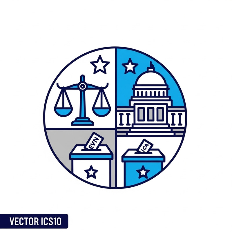 Vector Government & Democracy Icon | Governance Symbol Vector Government & Democracy Icon | Governance Symbol