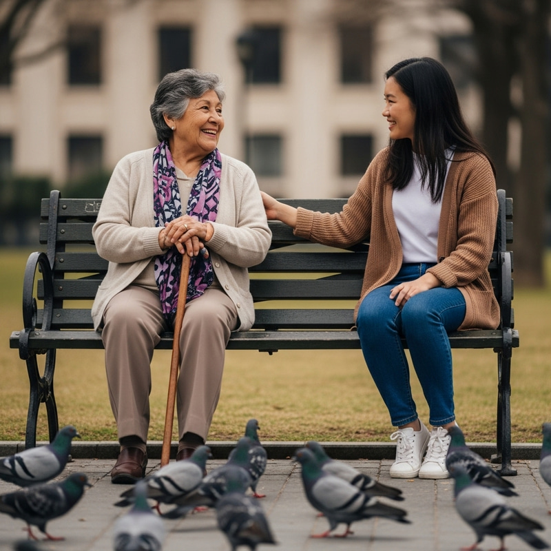 An Empathic Encounter: Anna and Mia in the Park