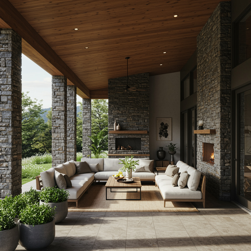 Modern Covered Porch Interior Design Ideas Modern Covered Porch Interior Design Ideas