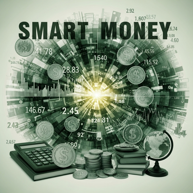 Abstract Representation of Smart Money | Finance & Prosperity Abstract Representation of Smart Money | Finance & Prosperity